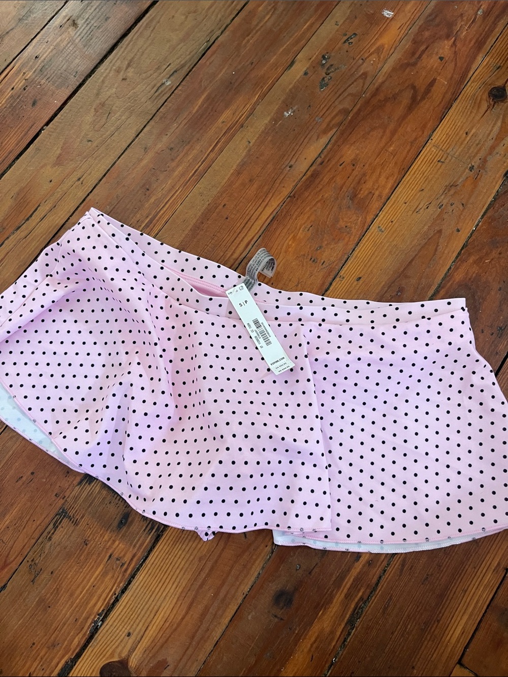 Pink Polka Dot Women’s swim skirt